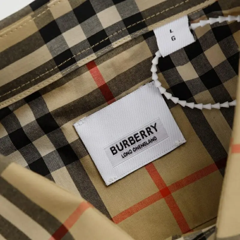 burberry chemises manches longues pour unisexe s_12373202